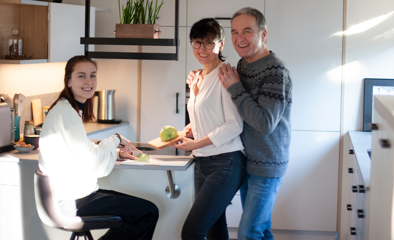 Die Küchenwerkstatt - Emilia, Bianca und Frieder Gerner aus Bad Friedrichshall