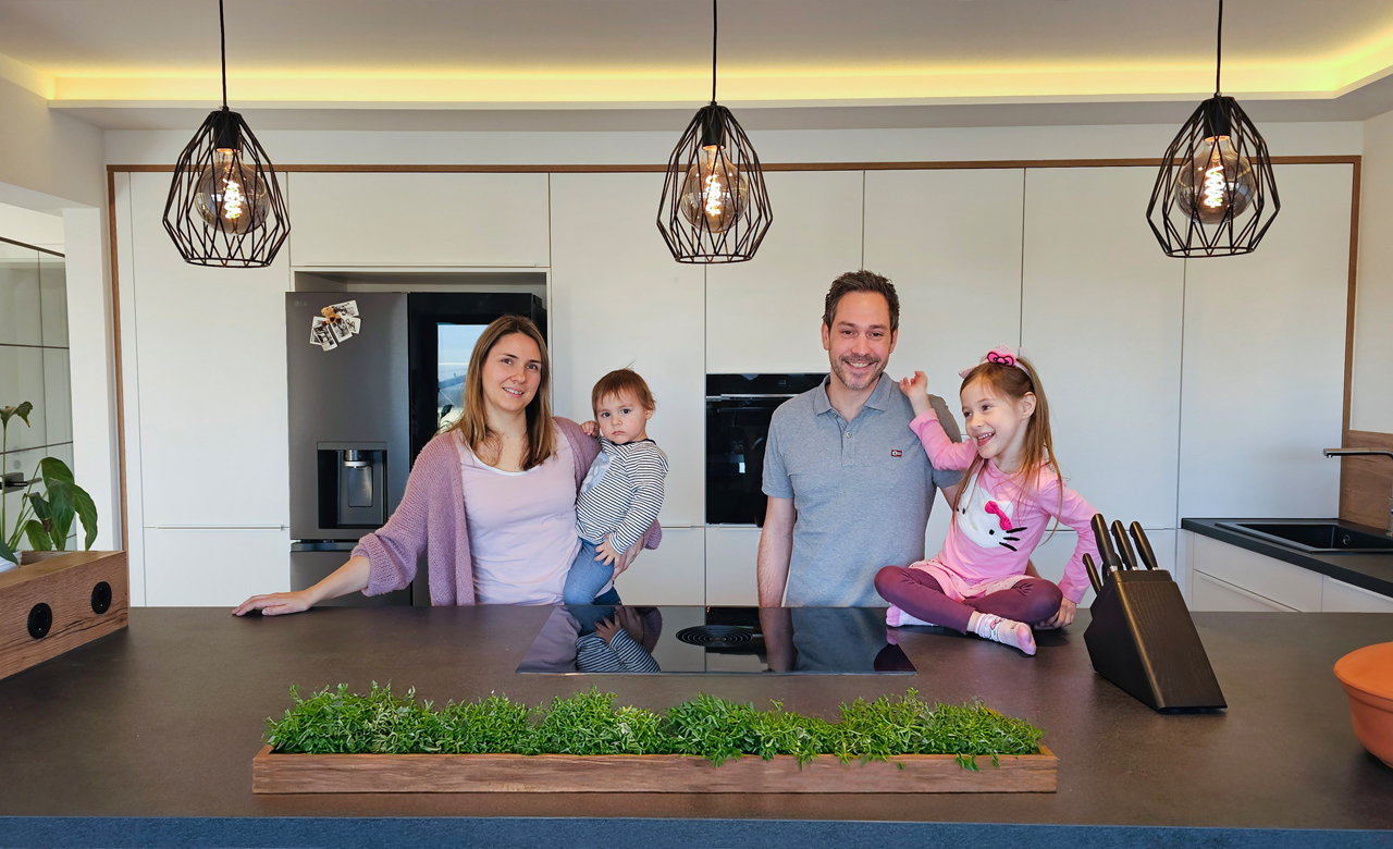 Die Küchenwerkstatt - Referenz Familie Model Uziekalla